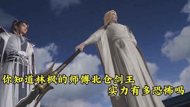 万界独尊:你知道林枫的师傅北仓剑王,实力有多恐怖吗.