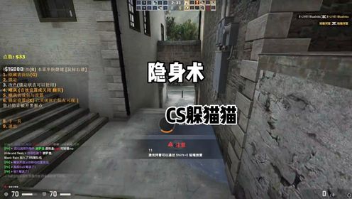 csgo躲猫猫:隐身术#csgo躲猫猫 #csgo #躲猫猫