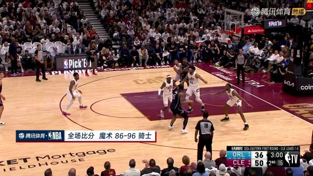 2023/24赛季NBA季后赛：魔术 VS 骑士 全场回放