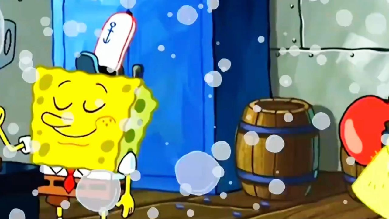 海绵宝宝用臭袜子做出奇怪的汉堡,这能吃吗?