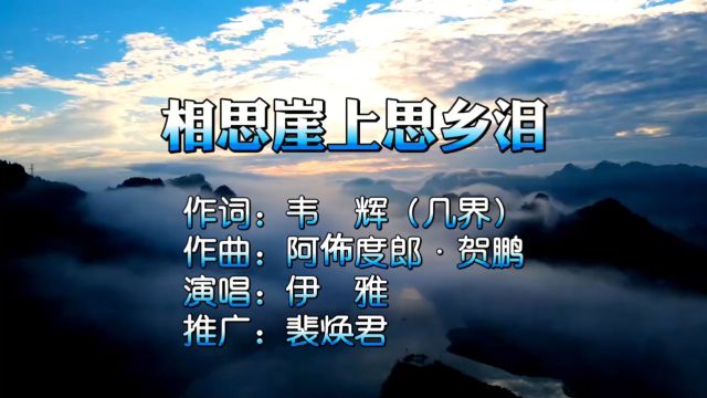 伊雅  相思崖上思乡泪(ktv版)