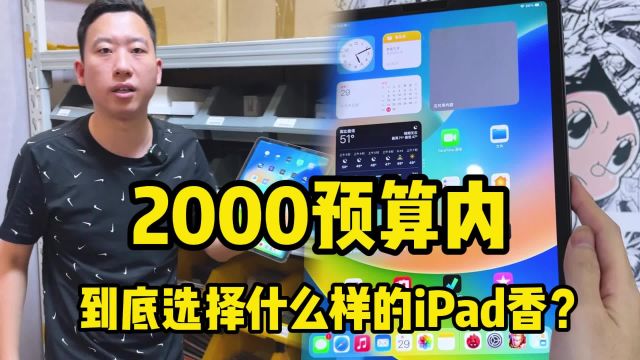 只有2000预算内,到底选择什么样的iPad香?