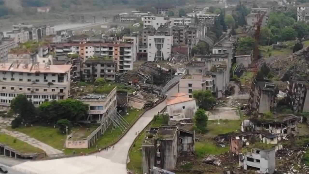 航拍汶川北川看泪目了!汶川地震16周年纪录片:当年亲历者 过得怎么样?