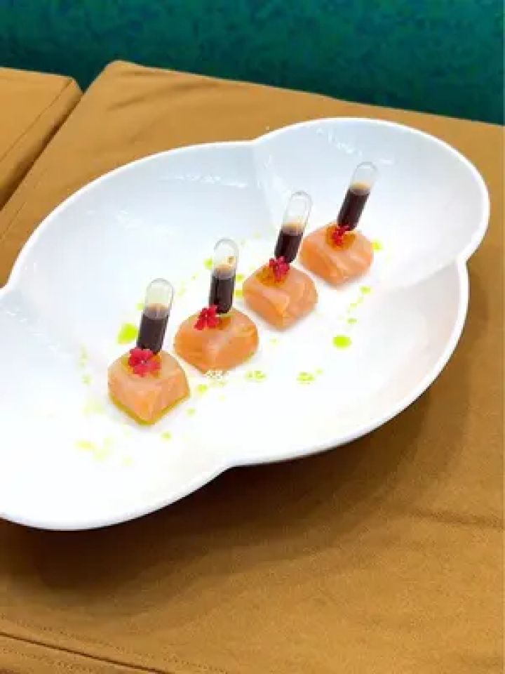冷菜 每天只有不断的学习才能提升自己#摆盘技巧 #厨师