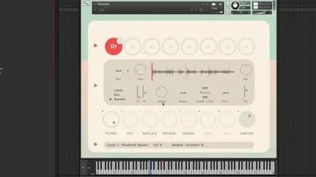 Dream Date Designs 发布Kontakt Player 免费的采样乐器 Dreamer,能提取梦中的声音