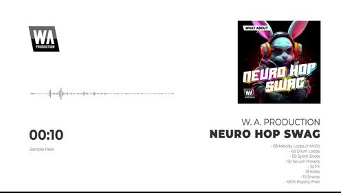 Neuro Hop Swag _ KOAN Sound Style Sounds, Presets & MIDI