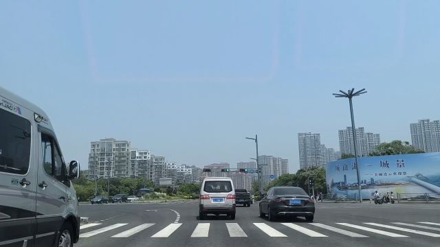 连云港市区道路港城大道(五羊路至西园路段)