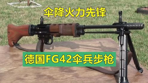 能当机枪使用的步枪，二战德国伞兵专用：FG42步枪_高清1080P在线观看平台_腾讯视频