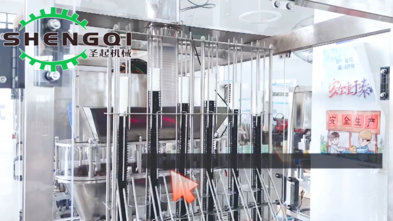6工位高速咖啡胶囊灌装封口机咖啡粉灌装机厂家