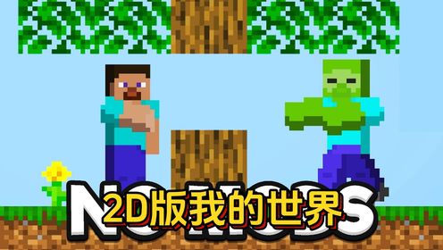 我的世界：手工制作出2D版Mniecraft_高清1080P在线观看平台_腾讯视频