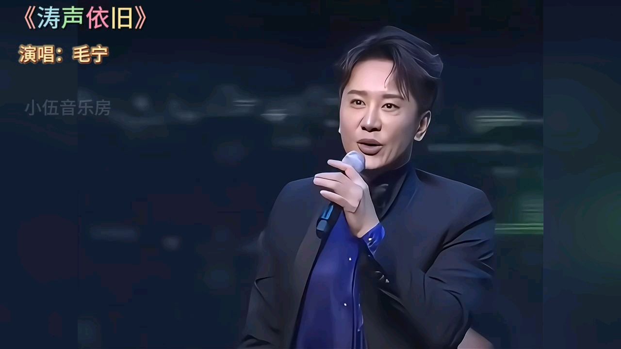 涛声依旧原唱毛宁歌曲(涛声依旧原唱毛宁歌曲春晚)