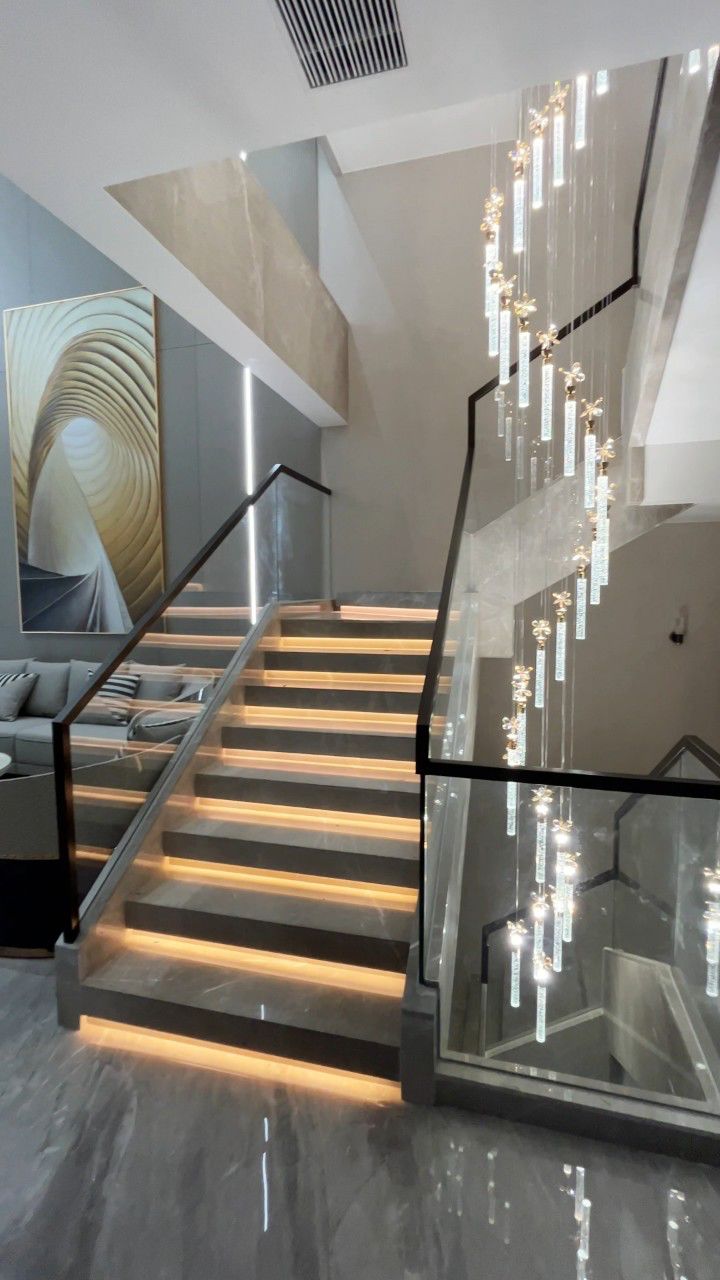 500平现代风别墅,简约风看着很舒适!