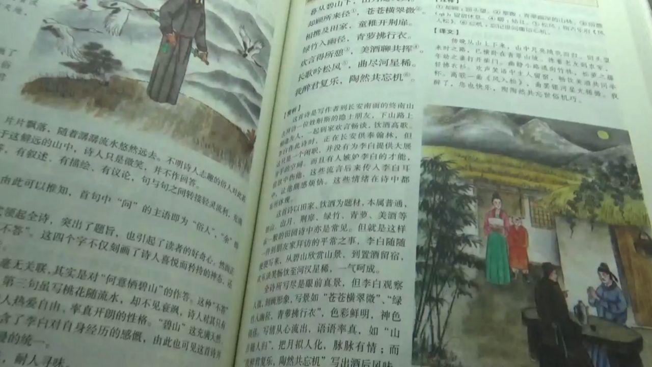 山中问答——李白_高清1080P在线观看平台_腾讯视频
