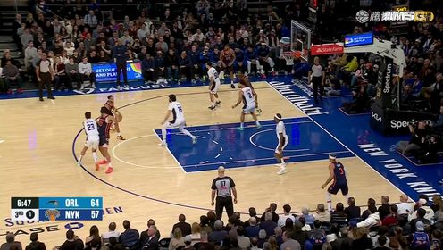 《NBA全场集锦》NBA常规赛：魔术vs尼克斯中文解说全场回放