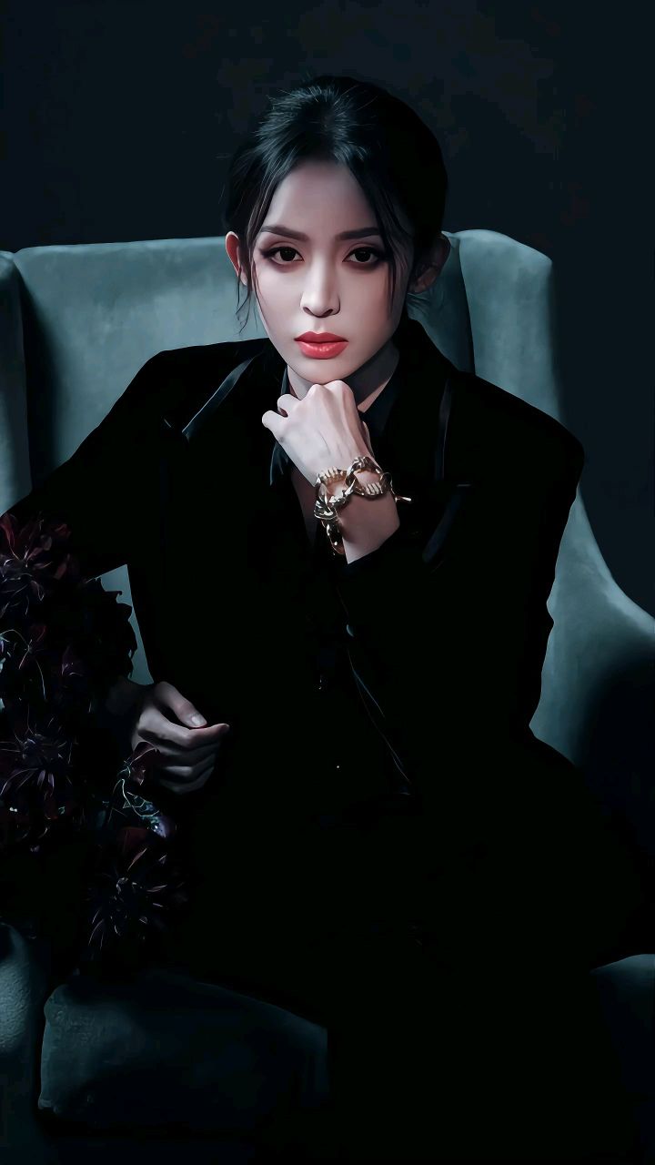 古力娜扎黑色西装造型,穿出了神秘深邃气质,散发着无尽的吸引力