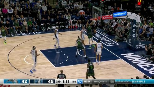 《NBA全场集锦》一个眼神你就懂！麦克丹尼尔斯妙手疾传助攻戈贝尔双臂暴扣炸筐