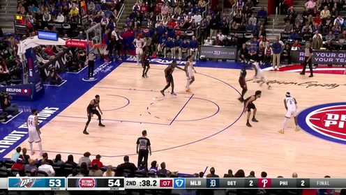 《NBA全场集锦》【回放】雷霆vs活塞第2节中文解说回放