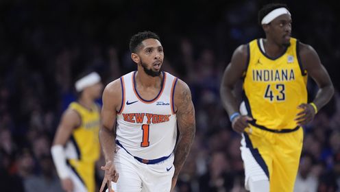 《NBA全场集锦》【纯享】步行者vs尼克斯精华回放 尼克斯首发4人得分上20大胜步行者