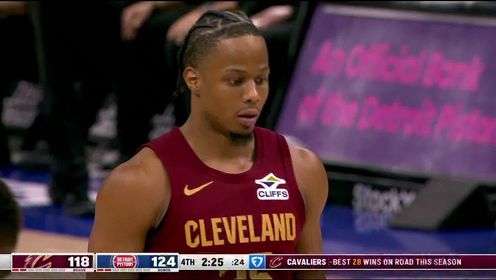 《NBA全场集锦》NBA常规赛：骑士vs活塞第4节中文解说回放