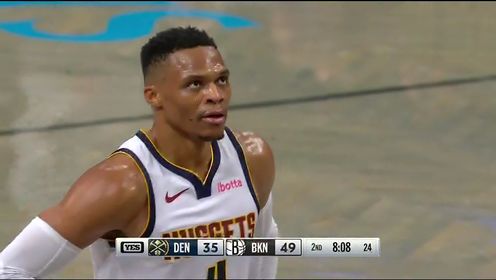《布鲁克林篮网》NBA常规赛：掘金vs篮网第2节中文解说回放