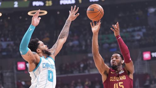 《NBA骑士》【球星】米切尔vs黄蜂集锦 轻微发力轰下19+3+4进攻手段多样