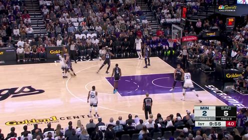 《NBA全场集锦》绝对个人能力 爱德华兹自信单打三分一箭穿心