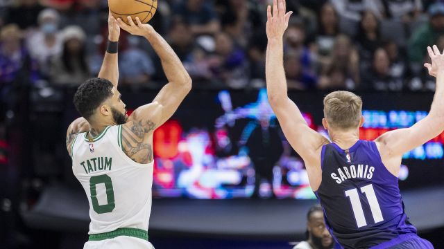 凯尔特人113-95国王 塔图姆伤退凯尔特人客场大胜国王