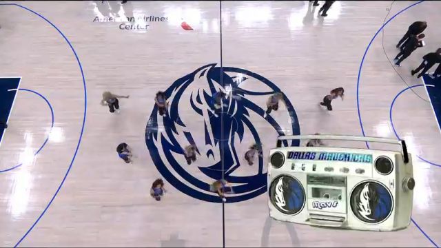 NBA季后赛：快船vs独行侠第2节英文原声回放