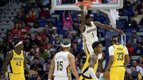 《NBA全场集锦》【纯享】步行者vs鹈鹕精华回放 锡安34分英格拉姆26分终止3连败