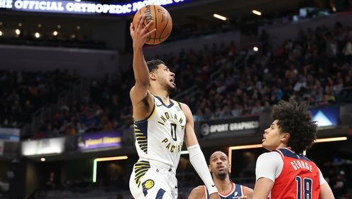 《NBA全场集锦》【纯享】奇才vs步行者精华回放 哈利伯顿22分6助攻率队豪取五连胜
