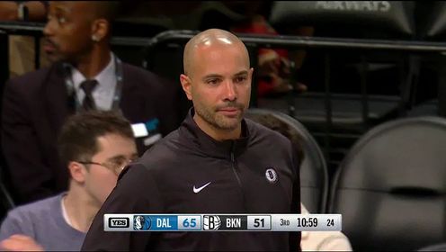 《布鲁克林篮网》【回放】NBA常规赛：独行侠vs篮网第3节英文原声回放
