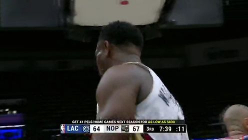 《NBA全场集锦》【回放】快船vs鹈鹕第3节中文解说回放