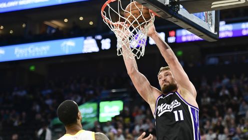 《NBA全场集锦》【球星】萨博尼斯vs爵士集锦 全面发挥砍下29+16+8展现统治力