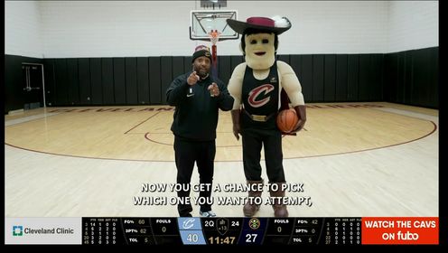 《NBA骑士》【回放】NBA常规赛：掘金vs骑士第2节英文原声回放