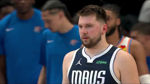 NBA季后赛：雷霆vs独行侠第1英文原声回放