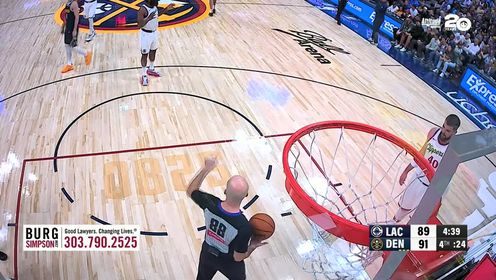 《丹佛掘金》【回放】NBA常规赛：快船vs掘金第4节中文解说回放