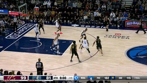 《NBA全场集锦》【回放】骑士vs森林狼第4节英文原声回放