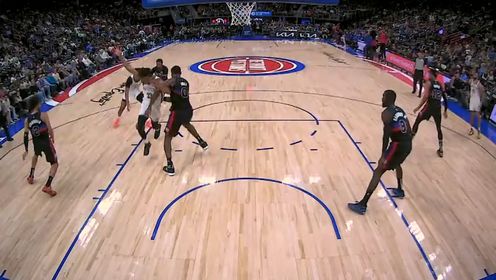 《NBA全场集锦》【回放】篮网vs活塞第2节中文解说回放