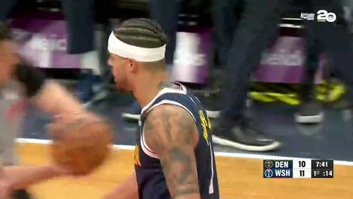 《NBA全场集锦》【回放】NBA常规赛：掘金vs奇才第1节英文原声回放