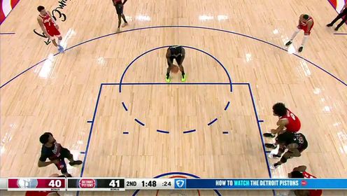 《NBA全场集锦》【回放】灰熊vs活塞第2节英文原声回放