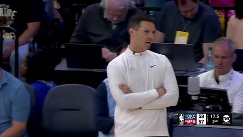 《NBA全场集锦》NBA季后赛：雷霆vs灰熊第2节中文解说回放