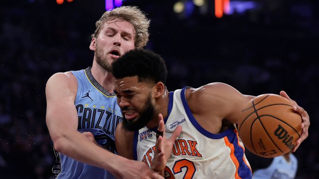 灰熊120-133尼克斯 布伦森携手布里奇斯和唐斯合砍75分战胜灰熊