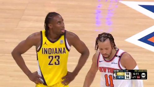 《NBA全场集锦》NBA东部决赛G2：步行者vs尼克斯第4节中文解说回放