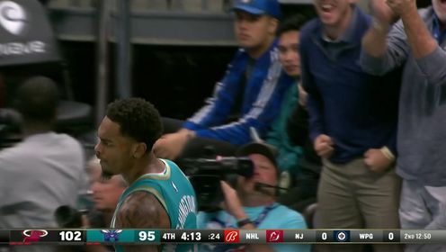《NBA全场集锦》回顾热火vs黄蜂近期交手记录 三球率队严阵以待巴特勒领衔的热火