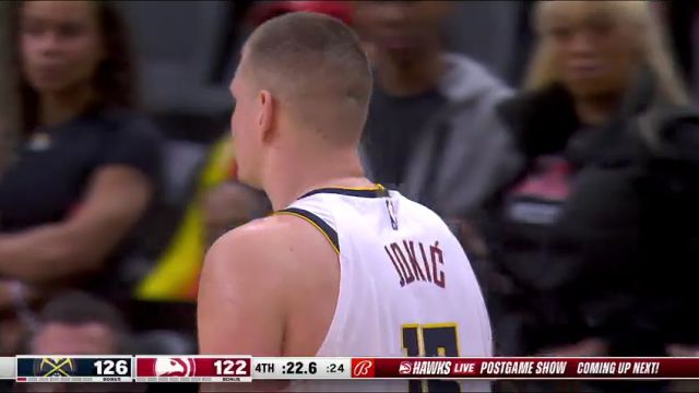 掘金vs老鹰第4节中文解说回放