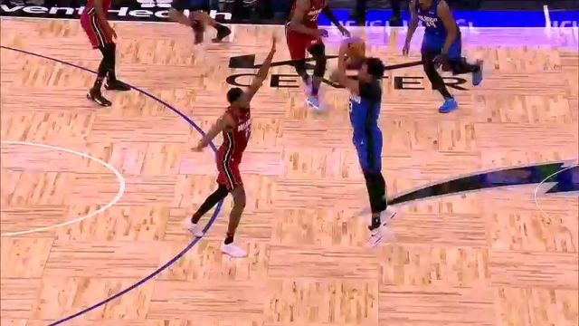 热火vs魔术第4节英文原声回放