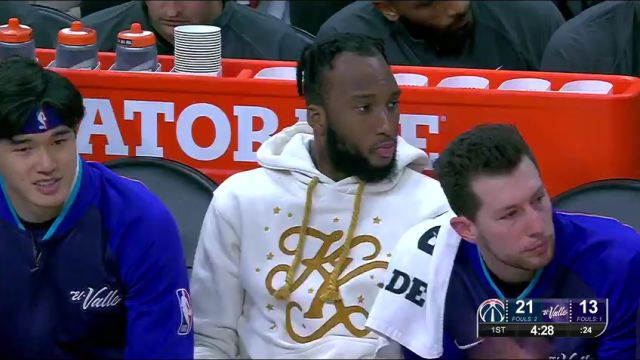 奇才vs太阳第1节英文原声回放