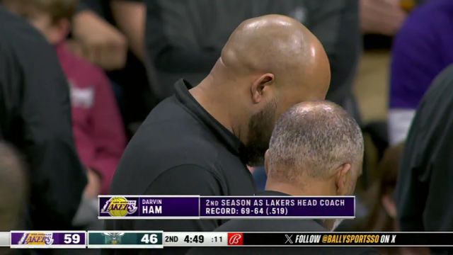 湖人vs黄蜂第2节中文解说回放