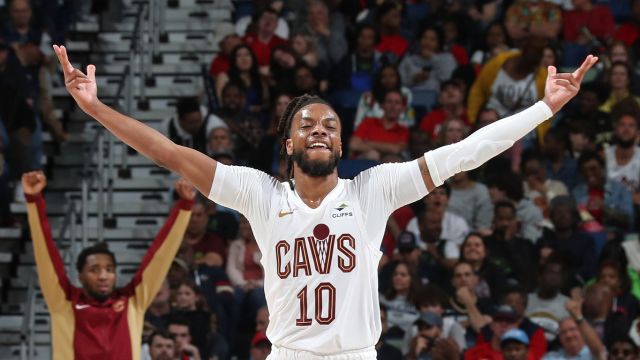 加兰vs鹈鹕集锦 全队最高27分11助攻率队客场取胜