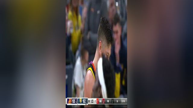 NBA常规赛：太阳vs步行者第3节英文原声回放